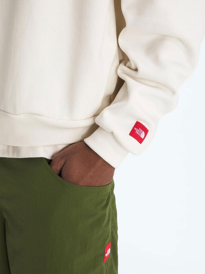 TNF Red Box Hoodie Spring 2026 | WHITE DUNE (QLI)