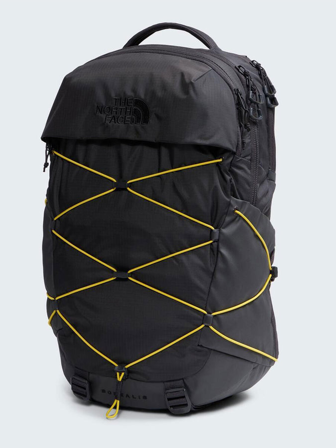 The North Face Borealis Backpack | LEAD/PIGMENT YELLOW (XBN)