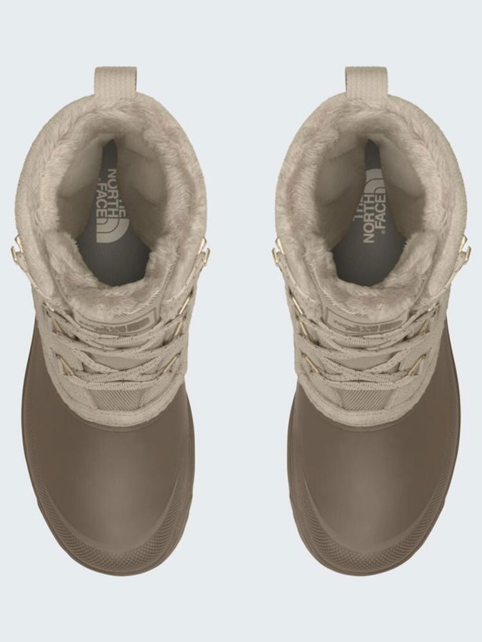 TNF Shellista V Shorty WP Taupe Winter Boots Winter 2027 | TIMELESS TAUPE/GRNT RED (SN4)