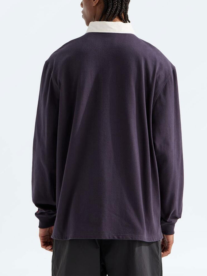 The North Face Red Box Rugby Long Sleeve Polo Fall 2026 | OBSIDIAN (0SA)