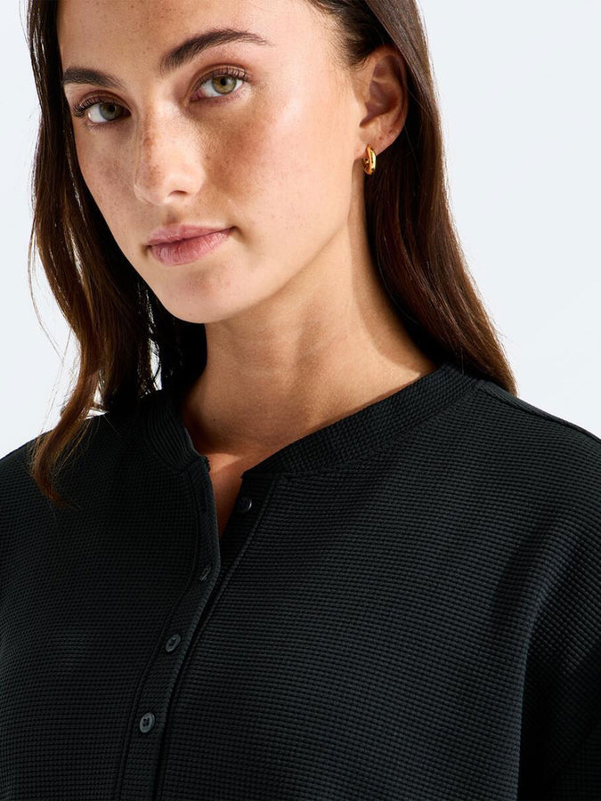 The North Face Ridge Path Waffle L/S T-Shirt Fall 2026 | TNF BLACK (JK3)