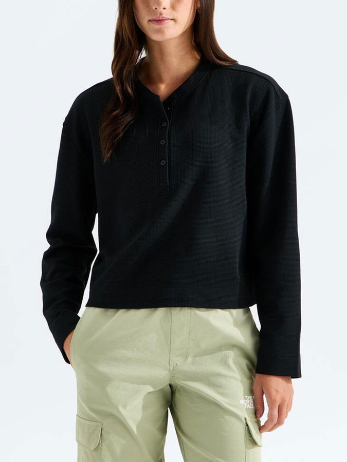 The North Face Ridge Path Waffle L/S T-Shirt Fall 2026 | TNF BLACK (JK3)