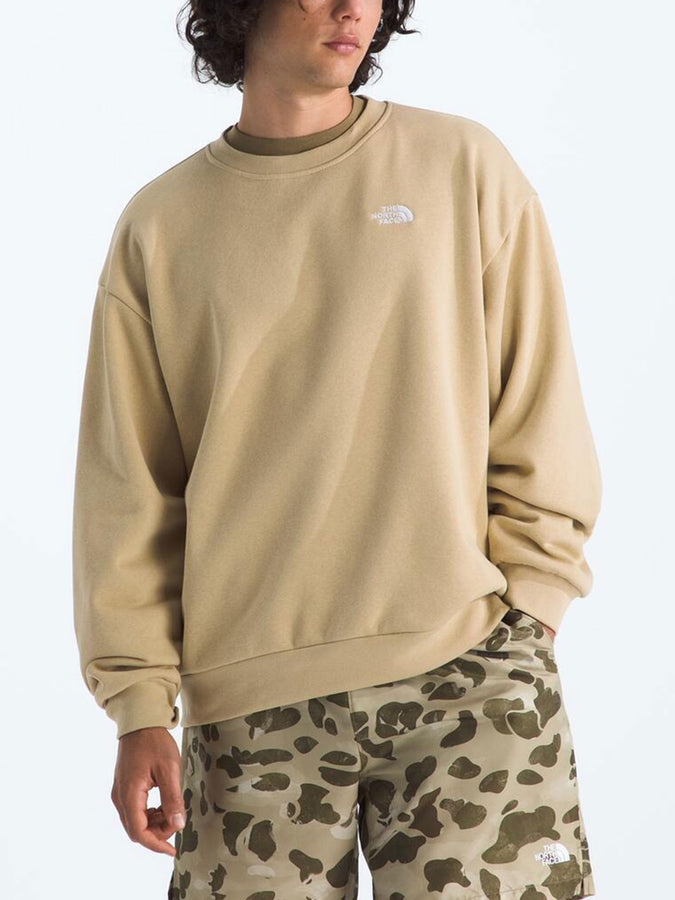 TNF Evolution Simple Dome Oversized Sweatshirt Spring 2026 | KHAKI STONE (LK5)