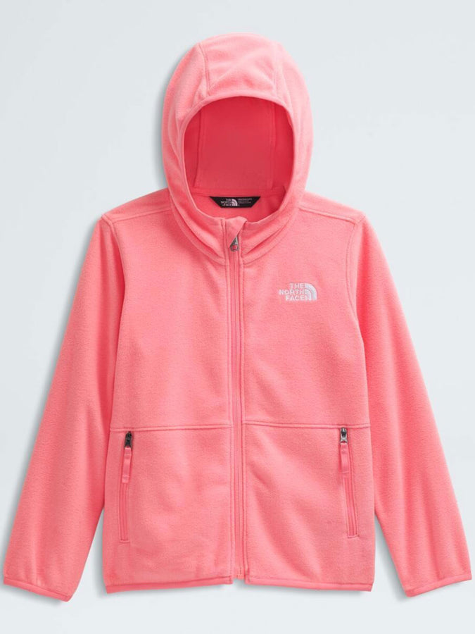 The North Face Glacier Full Zip Hoodie Fleece Spring 2026 | CORAL CRUSH (G52)