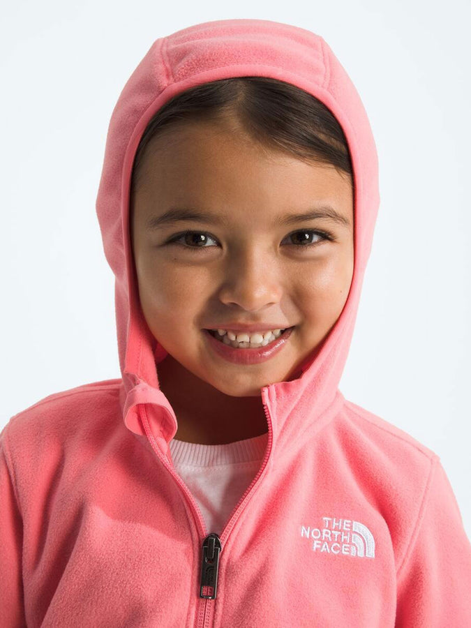 The North Face Glacier Full Zip Hoodie Fleece Spring 2026 | CORAL CRUSH (G52)