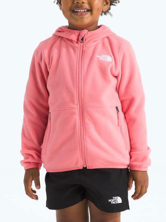 The North Face Glacier Full Zip Hoodie Fleece Spring 2026 | CORAL CRUSH (G52)