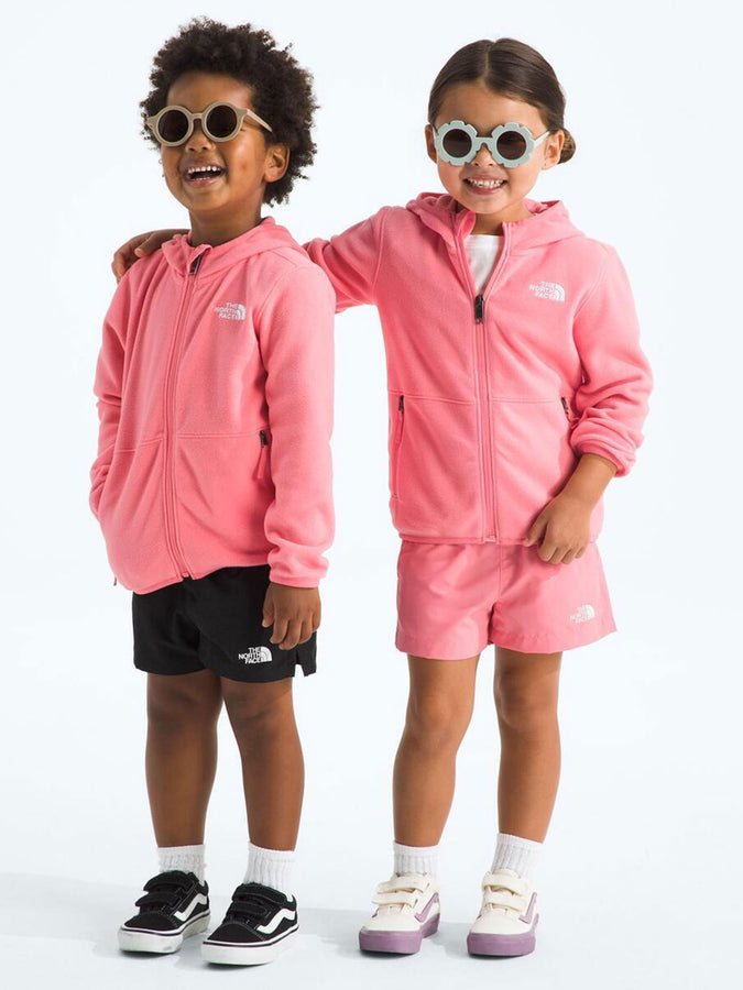 The North Face Glacier Full Zip Hoodie Fleece Spring 2026 | CORAL CRUSH (G52)