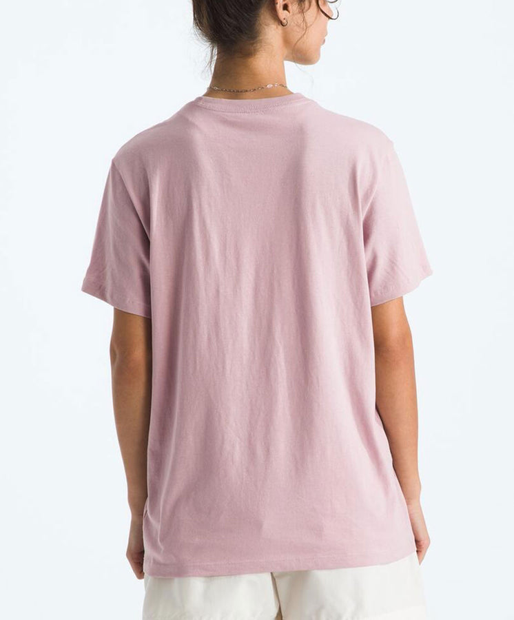 The North Face Evolution Simple Dome T-Shirt Spring 2026 | METAL PINK (0SO)