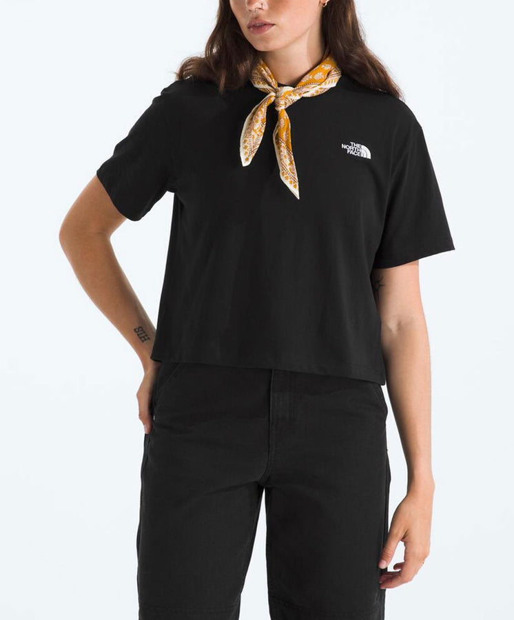 TNF Evolution Dome Crop Relaxed T-Shirt Spring 2026 | TNF BLACK (JK3)