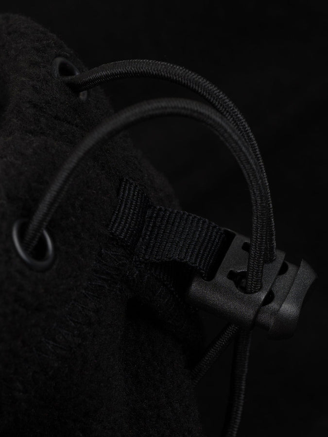 Souvenir Tech Zip Up Polar Fleece Winter 2026 | BLACK