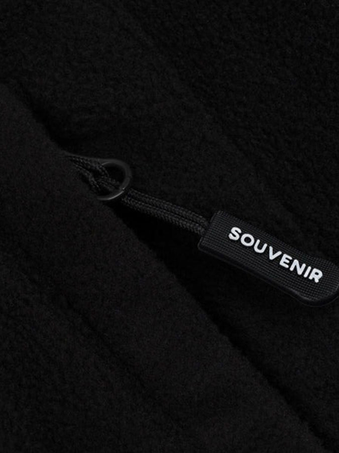 Souvenir Tech Zip Up Polar Fleece Winter 2026 | BLACK