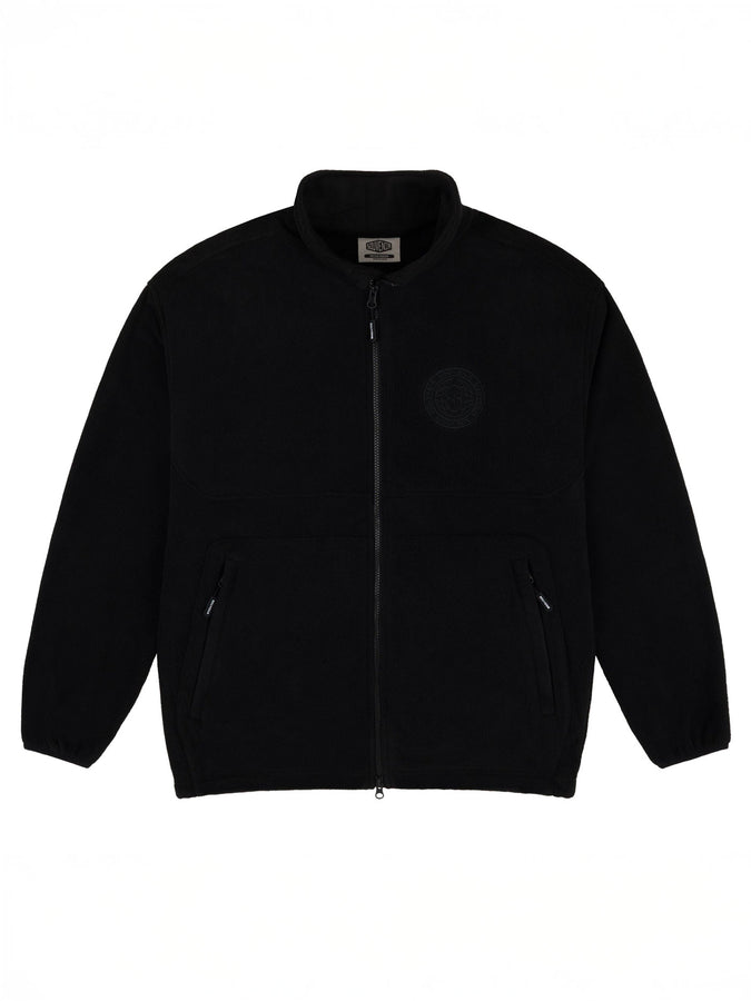 Souvenir Tech Zip Up Polar Fleece Winter 2026 | BLACK