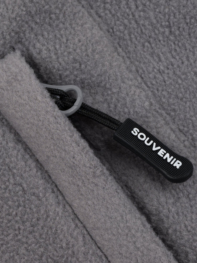 Souvenir Tech Zip Up Polar Fleece Winter 2026 | COOL GREY