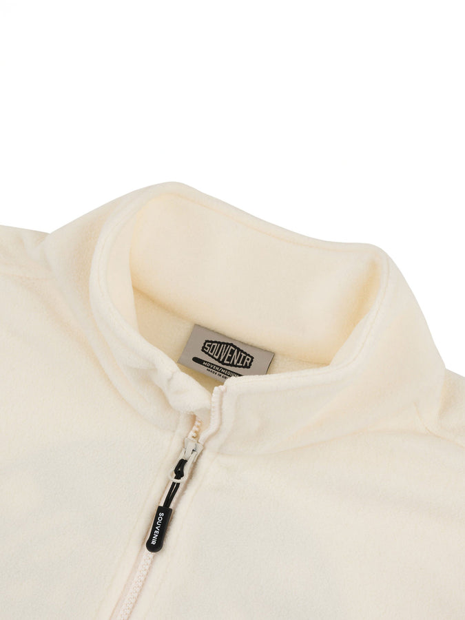 Souvenir Tech Zip Up Polar Fleece Winter 2026 | MARSHMALLOW