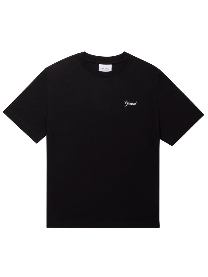 Grand Script T-Shirt Fall 2026 | BLACK