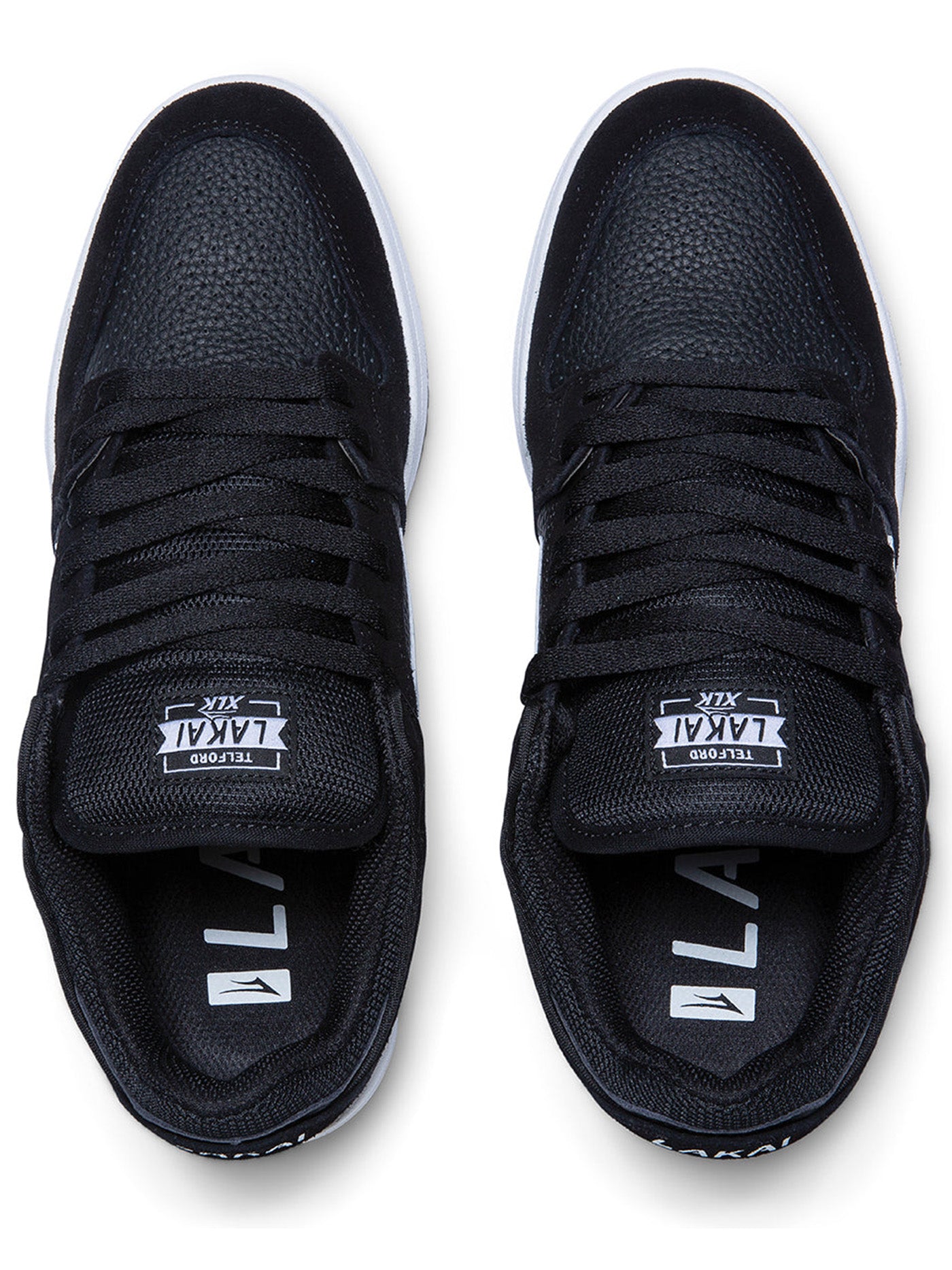 Lakai Telford Low Black Suede Shoes Spring 2024