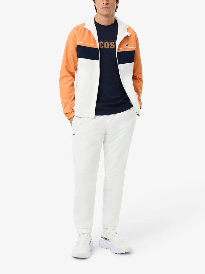 Lacoste Ultra Dry Graphic Print Sport T-Shirt Spring 2026 | NAVY/ORANGE (4IB)