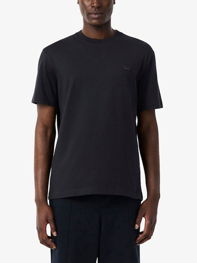 Lacoste Printed Jersey T-Shirt Spring 2026 | BLACK (350)