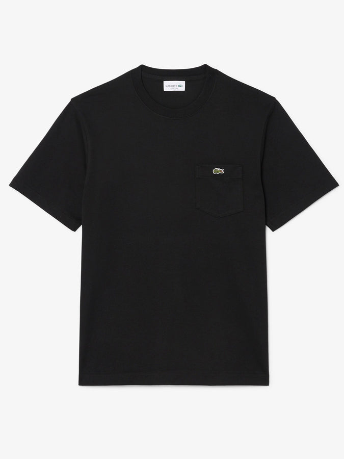 Lacoste Cotton Pocket T-Shirt Fall 2026 | BLACK (031)