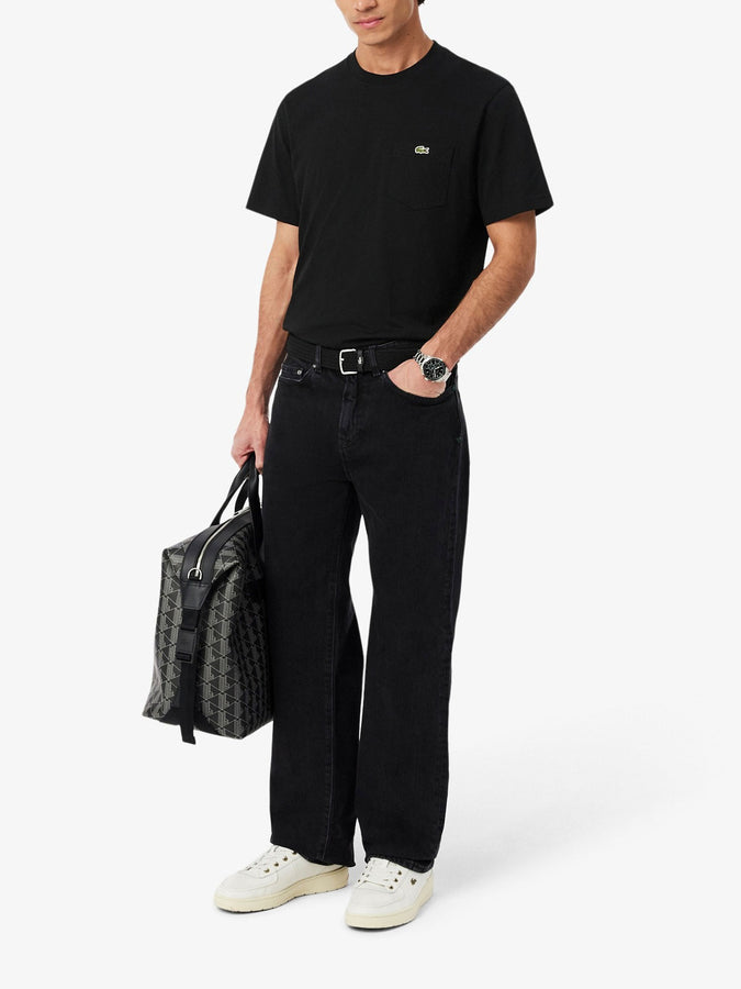 Lacoste Cotton Pocket T-Shirt Fall 2026 | BLACK (031)