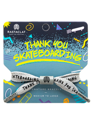 Rastaclat Thank You Skateboarding Single Lace Bracelet