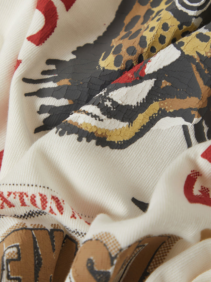 Brixton The Getaway Oversized T-Shirt Spring 2026 | VINTAGE WHITE