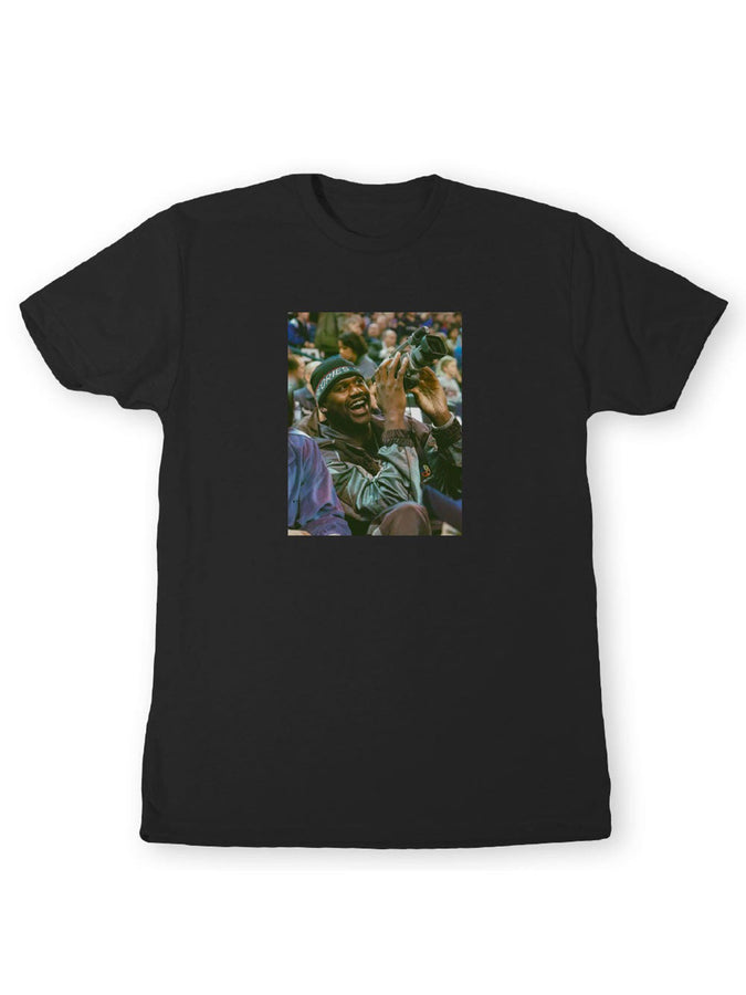 Theories Courtside T-Shirt Holiday 2024 | BLACK