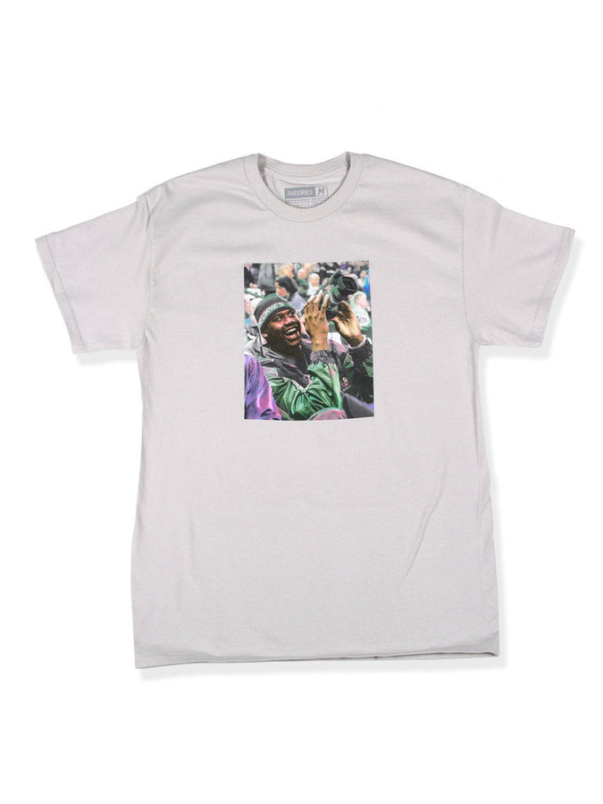 Theories Courtside T-Shirt Holiday 2024 | SILVER