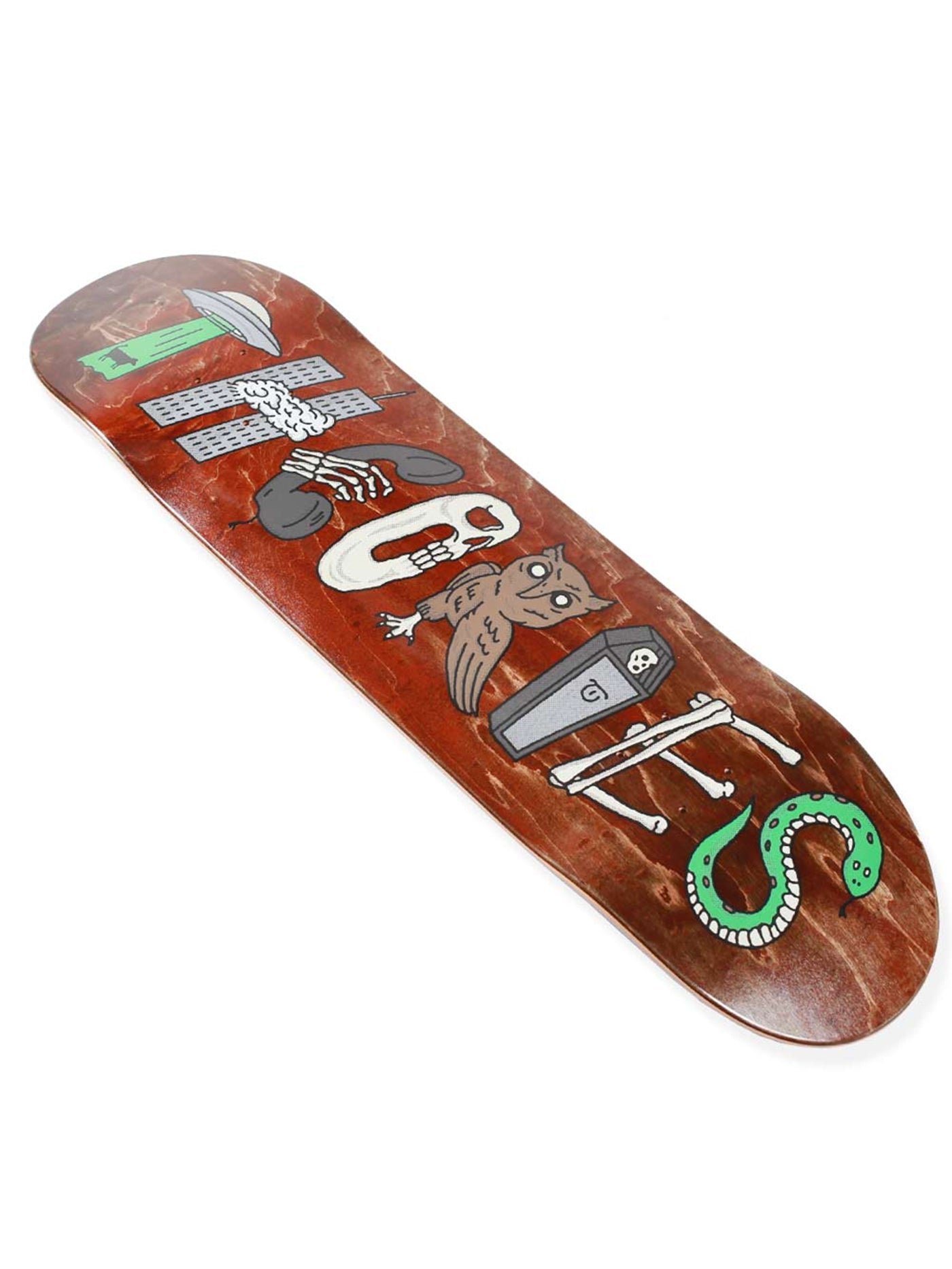 Theories of Atlantis Symbols Skateboard Deck