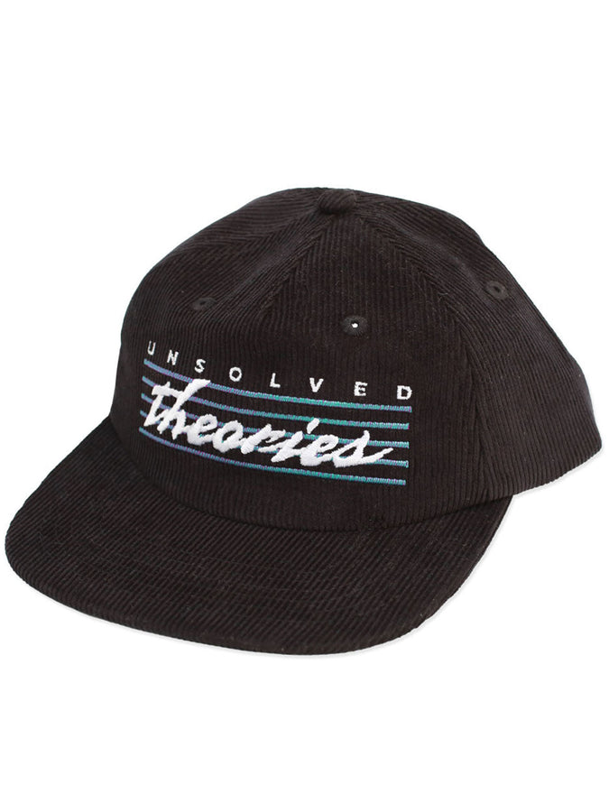 Theories Fall 2023 Unsolved Cord Snapback Hat | BLACK 