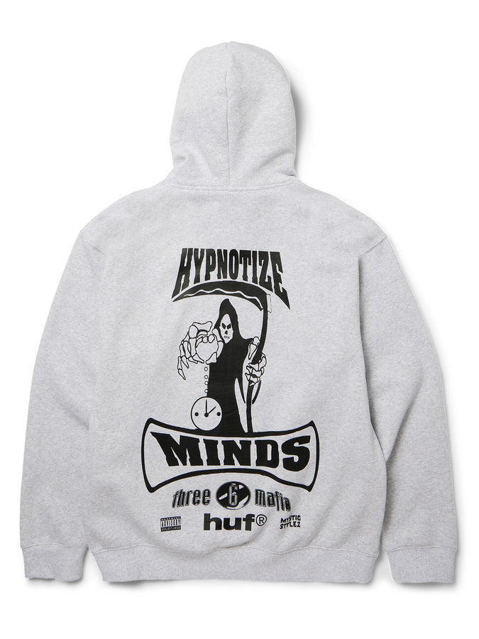 Huf x Three 6 Mafia Hoodie Holiday 2026 | HEATHER GREY