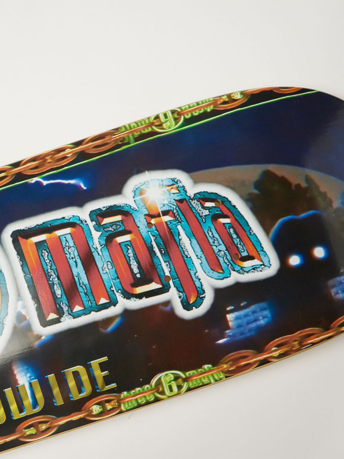 Huf x Three 6 Mafia Skateboard Deck | MULTI