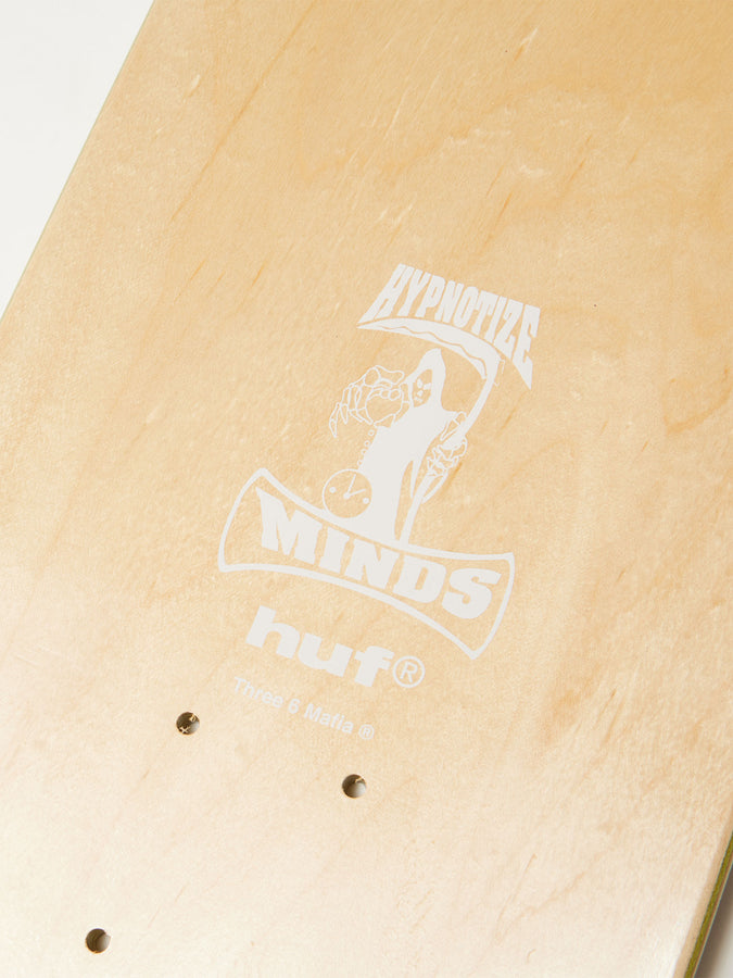 Huf x Three 6 Mafia Skateboard Deck | MULTI