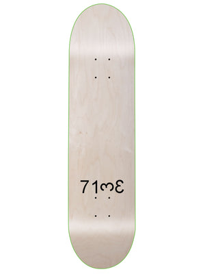 Time Test Press White 8.25'' Skateboard Deck