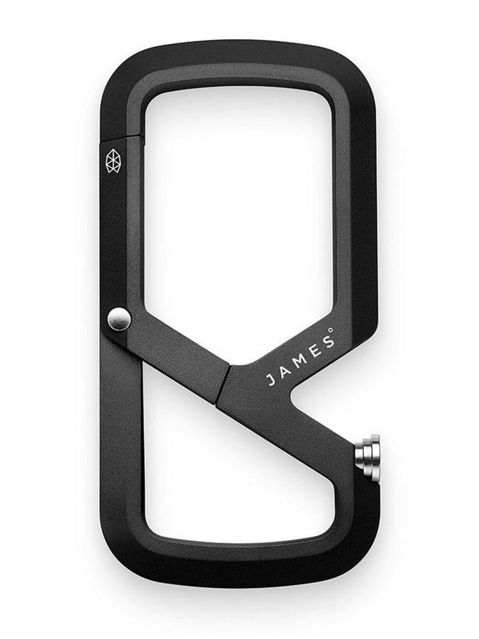 The James Brand The Mehville Black Carabiner | BLACK