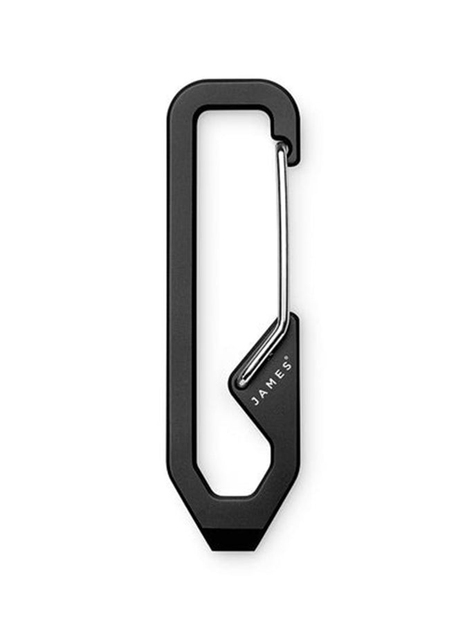 The James Brand The Holocombe Black Carabiner | BLACK