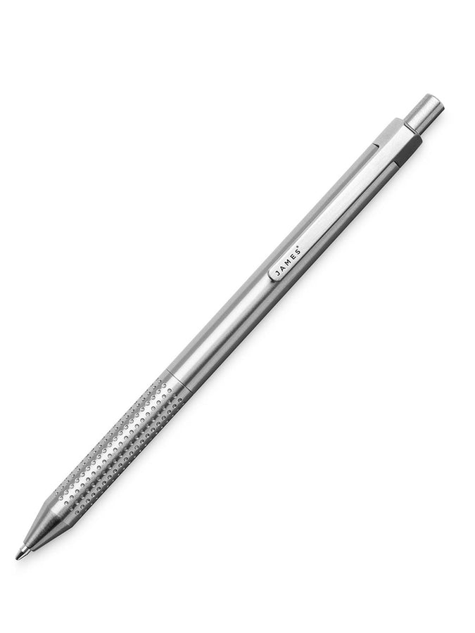The James Brand The Burwell Silver Stylo | SILVER
