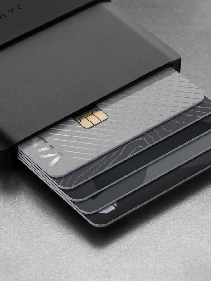 The James Brand The Lowe Black/Black Wallet | BLACK/BLACK