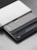The James Brand The Lowe Silver/Black Wallet
