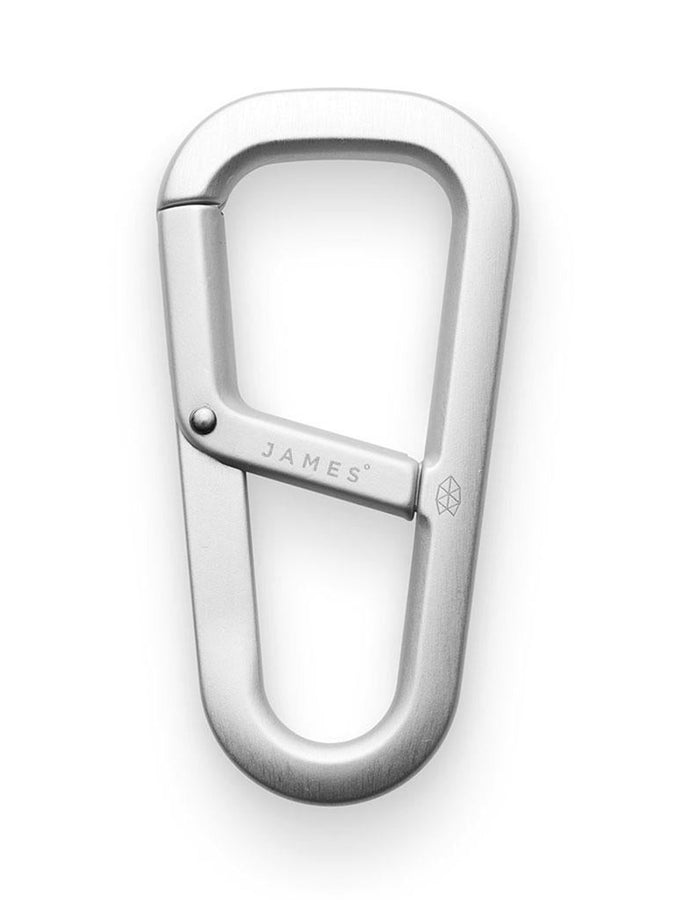 James Brand The Hardin Silver Carabiner | SILVER