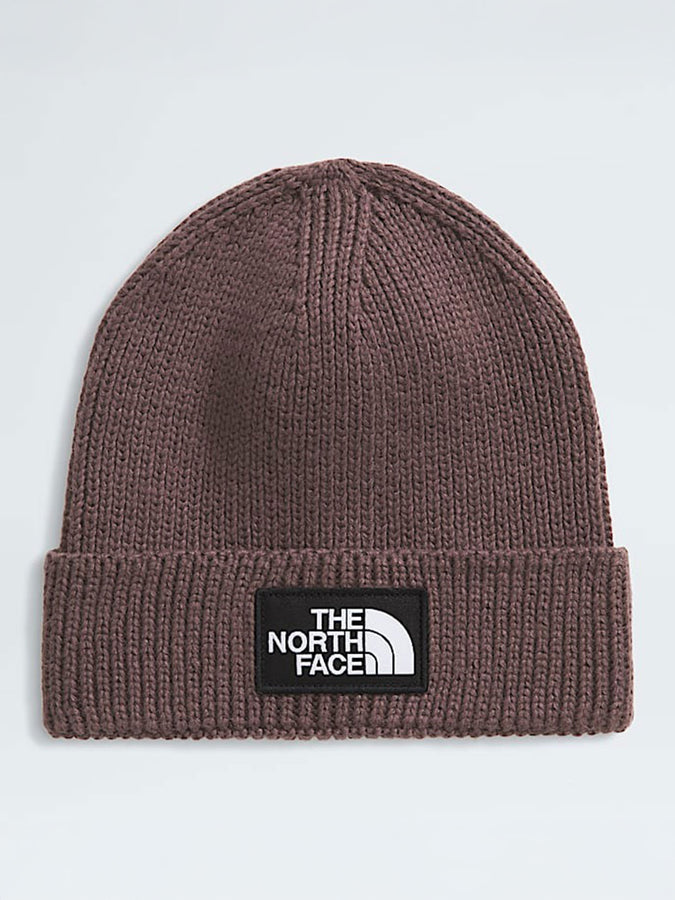 The North Face Logo Box Cuffed Beanie | TAWNY QUARTZ (BQ7)