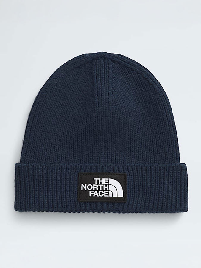 The North Face Logo Box Cuffed Beanie | SUMMIT NAVY (8K2)