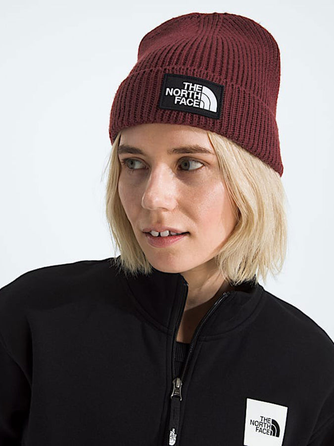 The North Face Logo Box Cuffed Beanie | SUMAC (0VO)