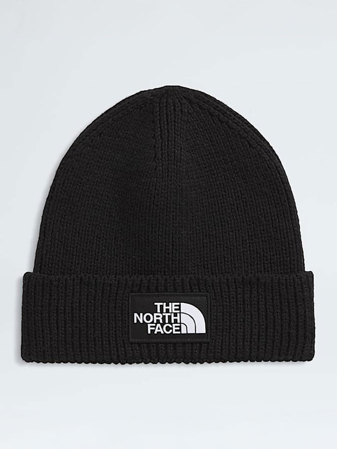 The North Face Logo Box Cuffed Beanie | TNF BLACK (JK3)