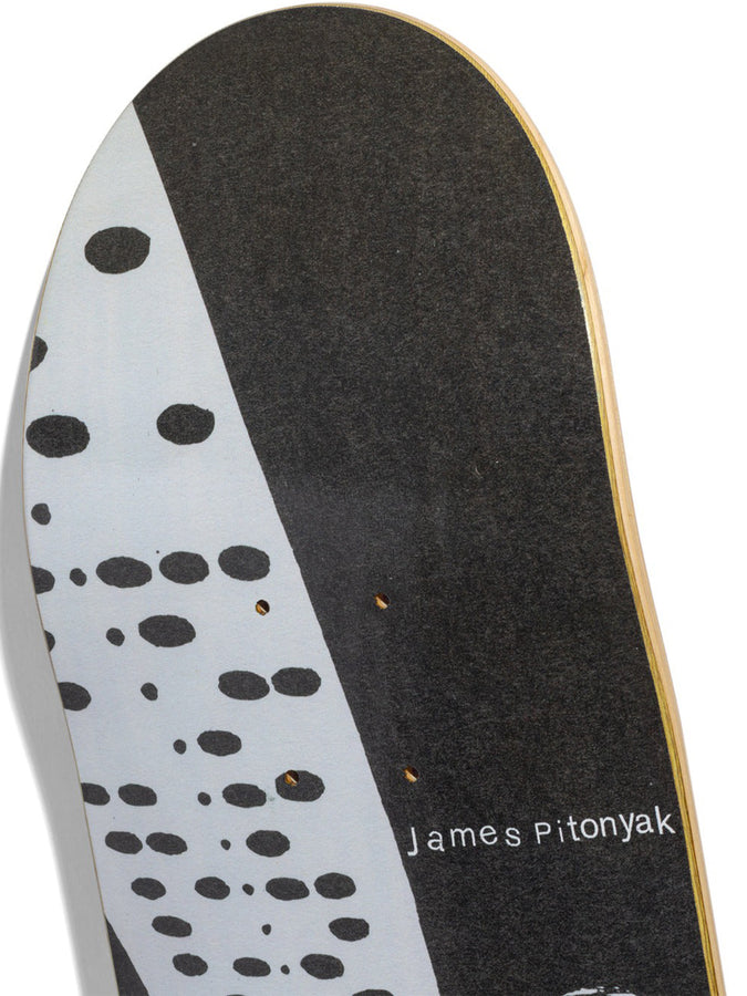 There James Outer 8.25 Skateboard Deck | BLACK