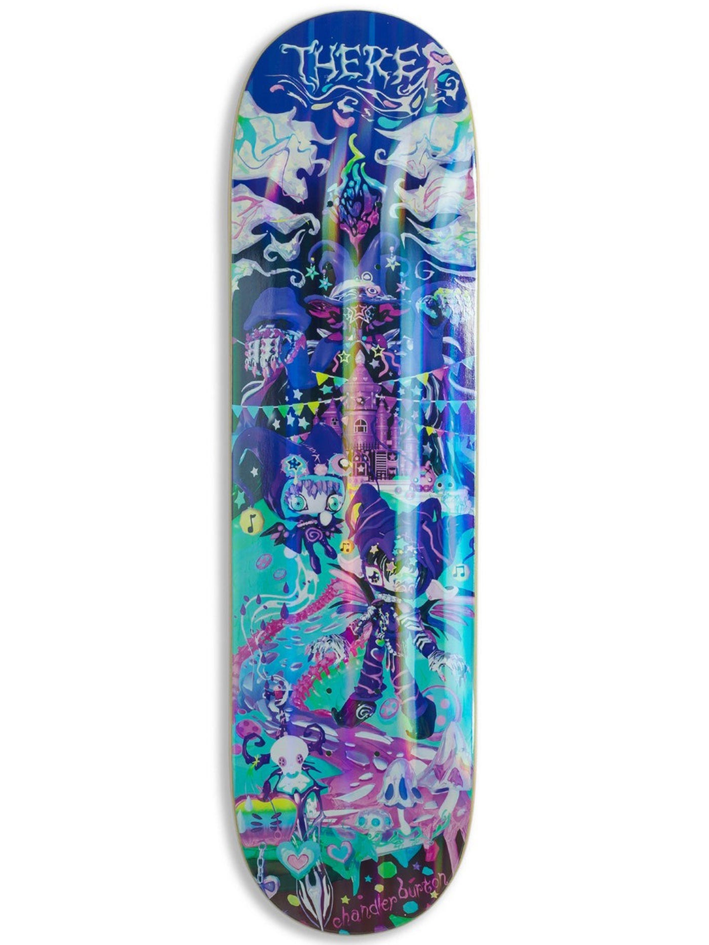 There Chandler Castle Freak 8.5 Skateboard Deck