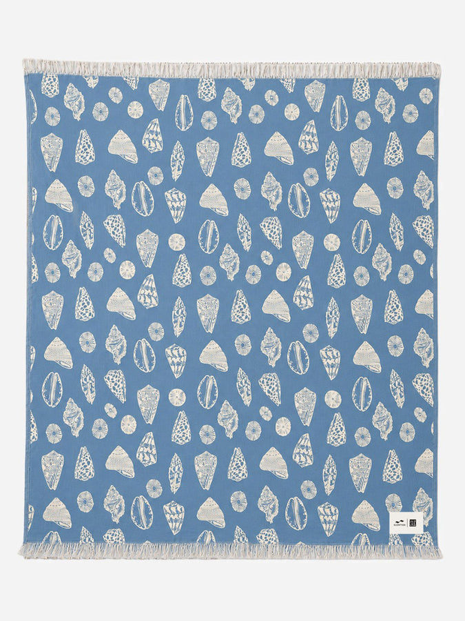 Slowtide Treasures Driftweave Blanket | SALT WATER