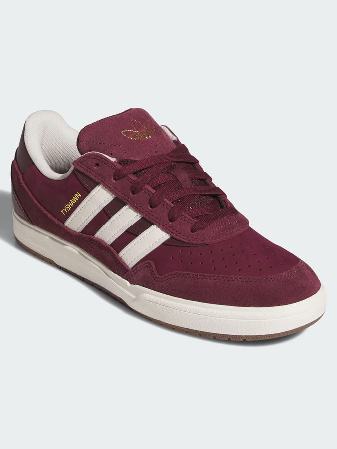 Adidas Tyshawn II Maroon/Chalk White/Gold Shoes Spring 2026 | MAROON/CHALK WHITE/GOLD METLLC
