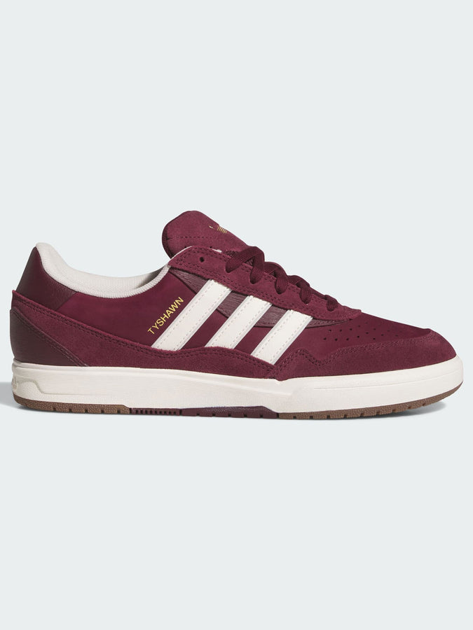 Adidas Tyshawn II Maroon/Chalk White/Gold Shoes Spring 2026 | MAROON/CHALK WHITE/GOLD METLLC