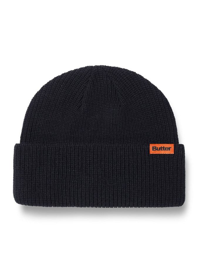 Butter Goods Tall Wharfie Beanie | BLACK